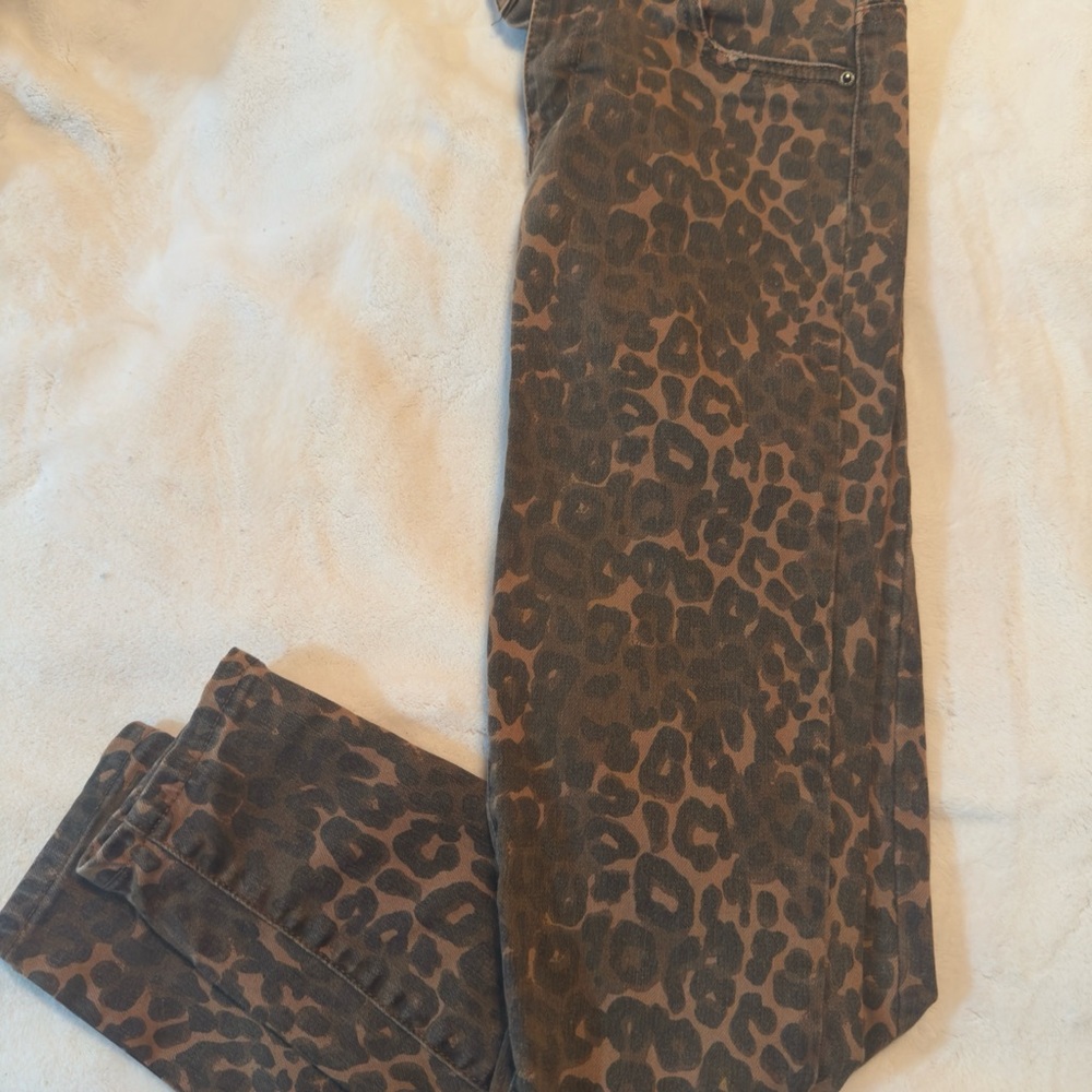Leopard Print Women's Jeans